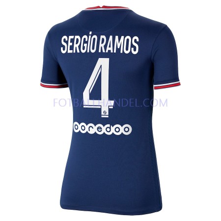 Dame Fotballdrakter Paris Saint-Germain Sergio Ramos 4 Hjemme 2021-22 Kortermet